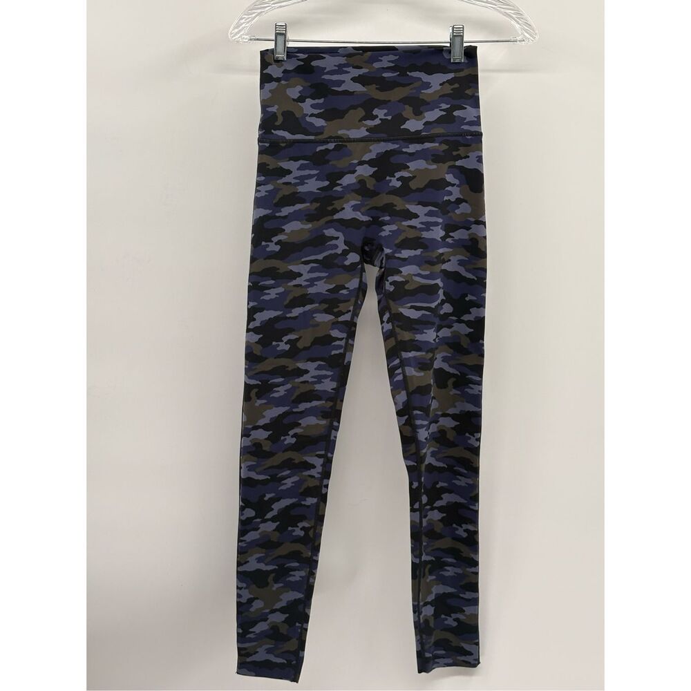 Aerie Camouflage‎ Leggings Women Size Medium Gray Blue Black Compression